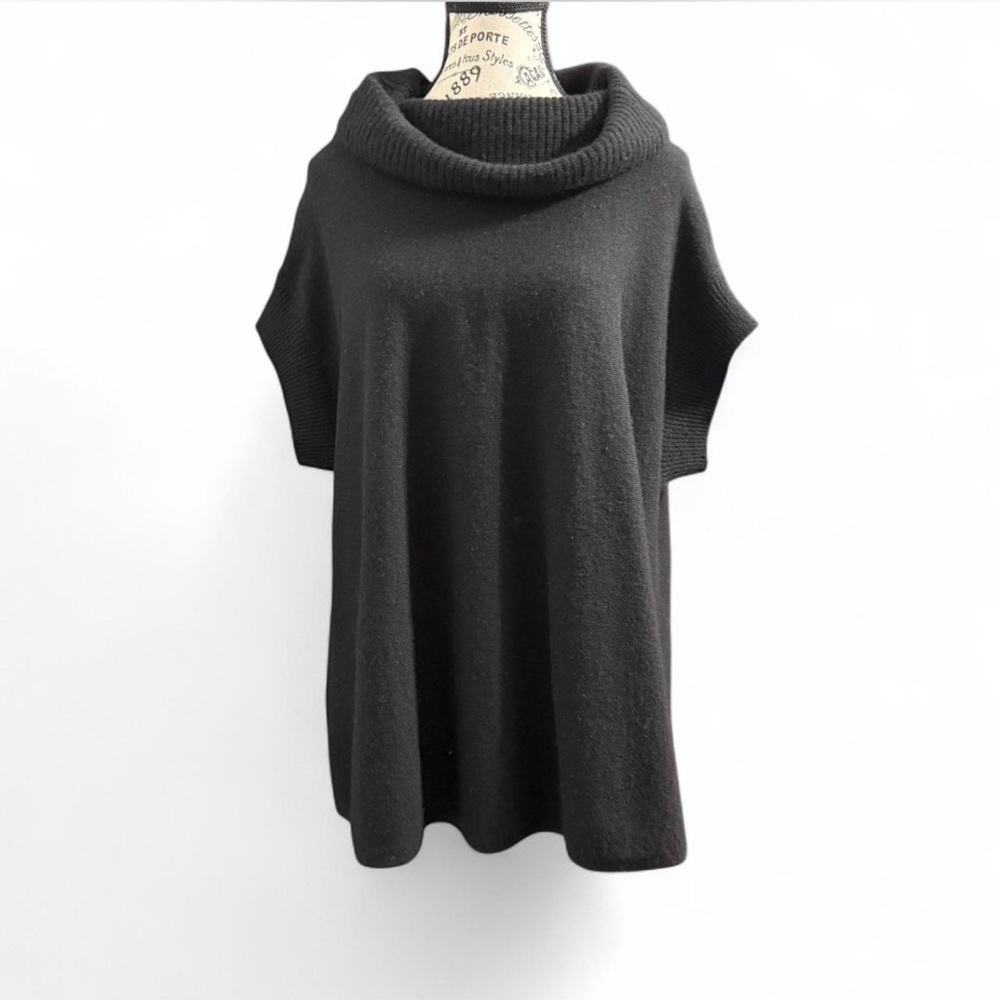 Vince 100% Cashmere Women's Black Sweater with Cowl Neck